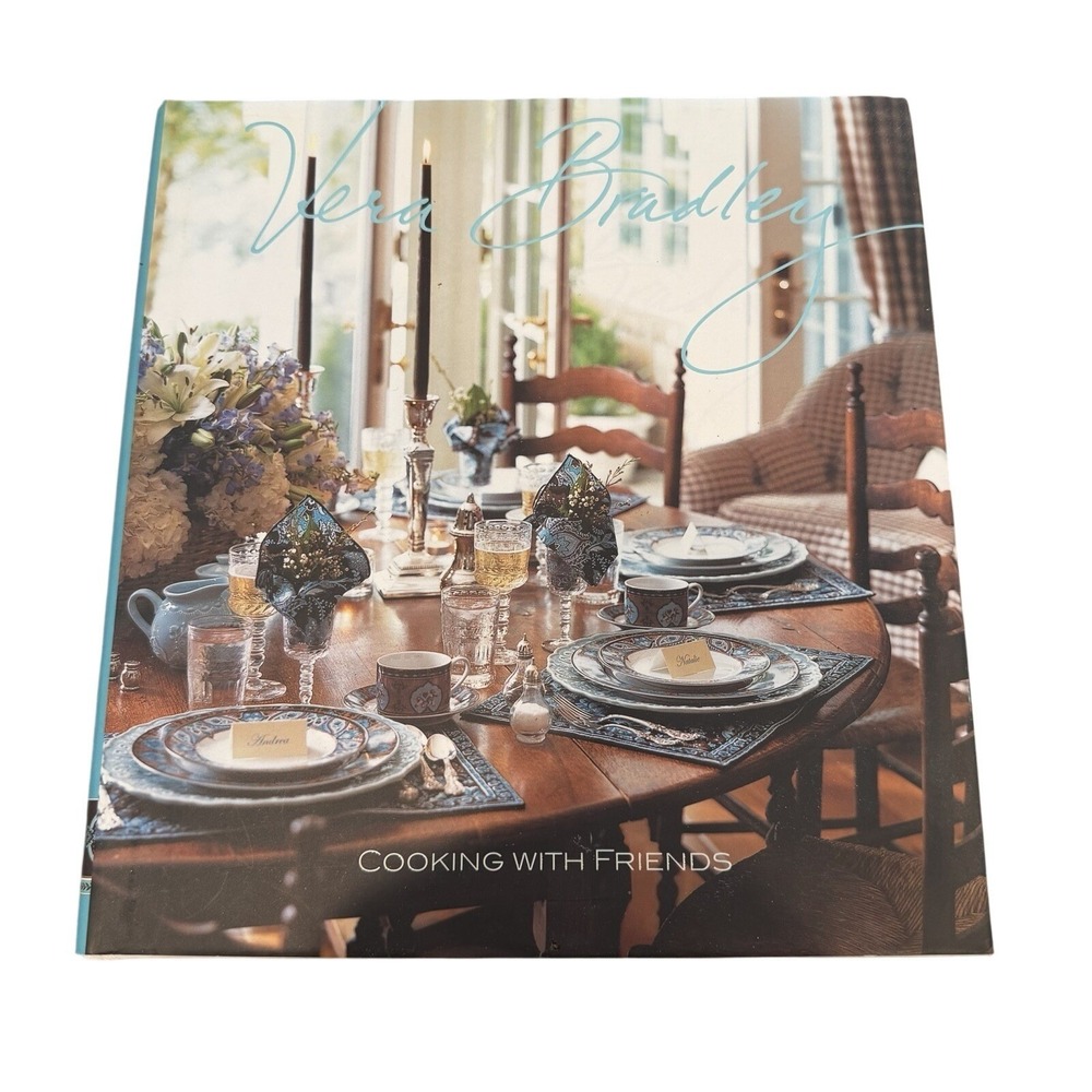 Vera Bradley Cooking with Friends by Susan Britton (Hardcover) NEW Condition‎